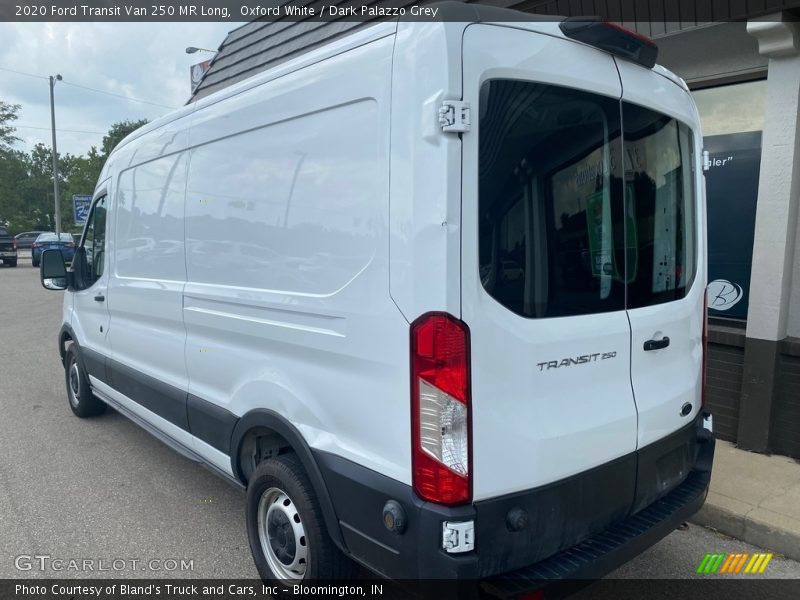 Oxford White / Dark Palazzo Grey 2020 Ford Transit Van 250 MR Long