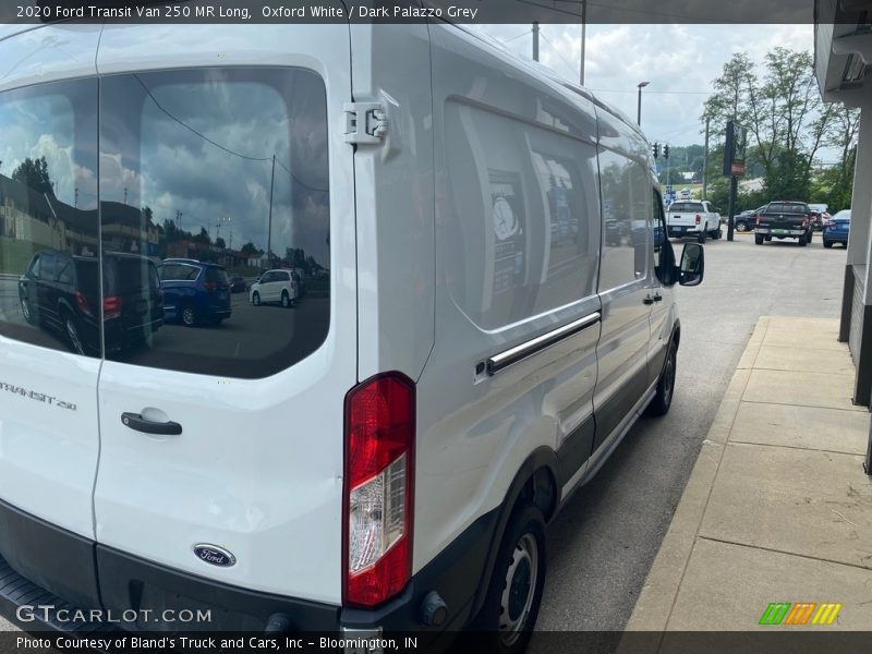 Oxford White / Dark Palazzo Grey 2020 Ford Transit Van 250 MR Long