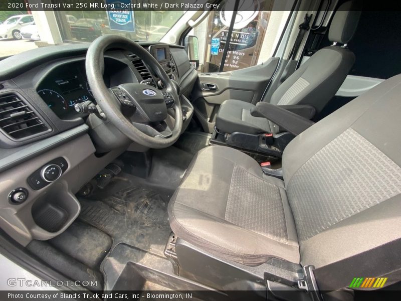 Oxford White / Dark Palazzo Grey 2020 Ford Transit Van 250 MR Long