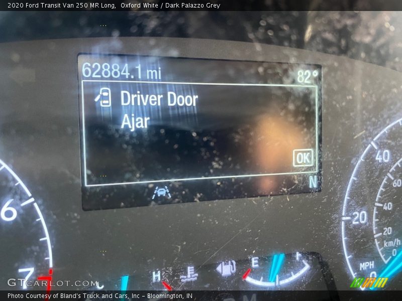 Oxford White / Dark Palazzo Grey 2020 Ford Transit Van 250 MR Long
