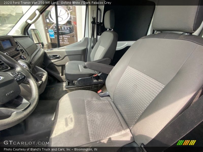 Oxford White / Dark Palazzo Grey 2020 Ford Transit Van 250 MR Long