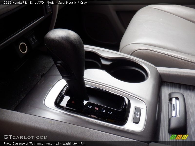 Modern Steel Metallic / Gray 2016 Honda Pilot EX-L AWD
