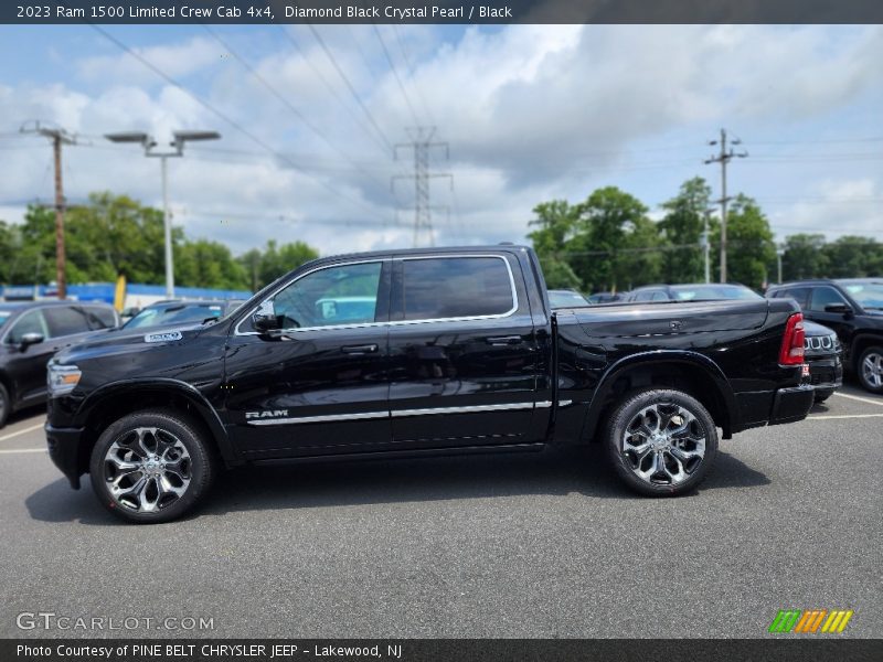  2023 1500 Limited Crew Cab 4x4 Diamond Black Crystal Pearl