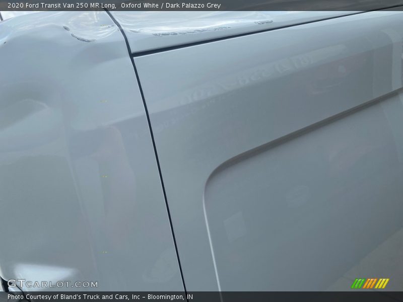 Oxford White / Dark Palazzo Grey 2020 Ford Transit Van 250 MR Long