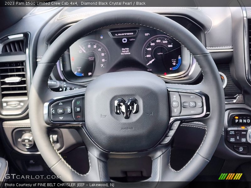  2023 1500 Limited Crew Cab 4x4 Steering Wheel