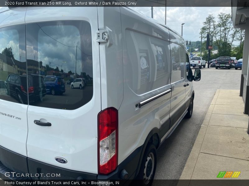 Oxford White / Dark Palazzo Grey 2020 Ford Transit Van 250 MR Long
