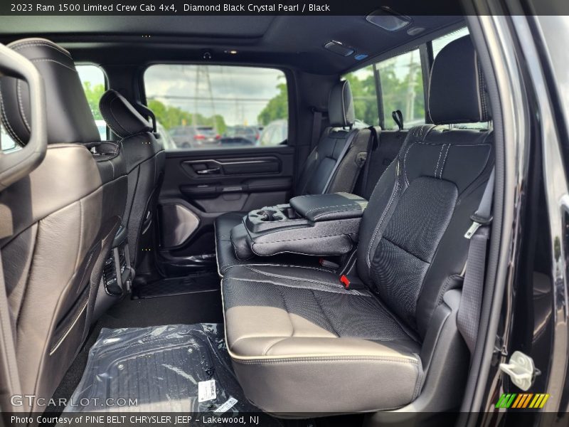 Rear Seat of 2023 1500 Limited Crew Cab 4x4