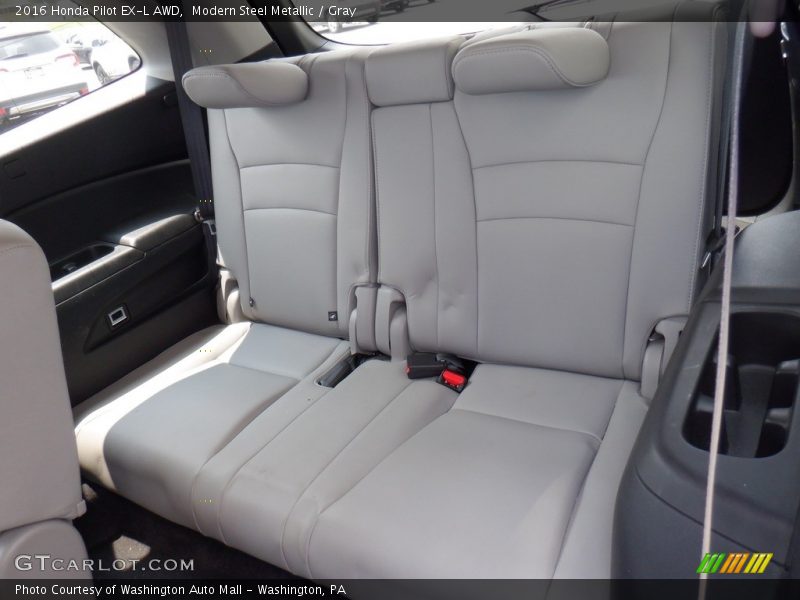 Modern Steel Metallic / Gray 2016 Honda Pilot EX-L AWD