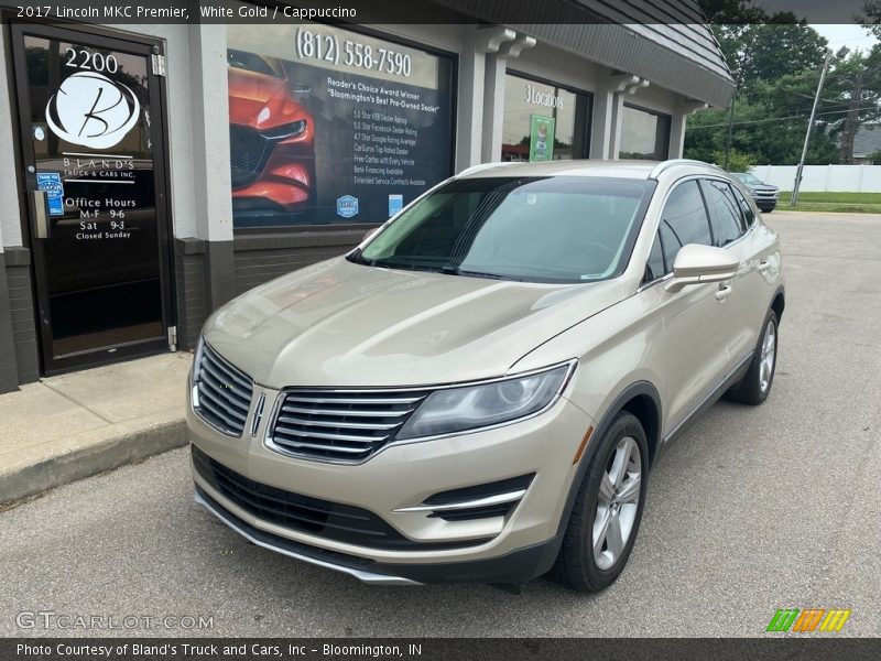 White Gold / Cappuccino 2017 Lincoln MKC Premier
