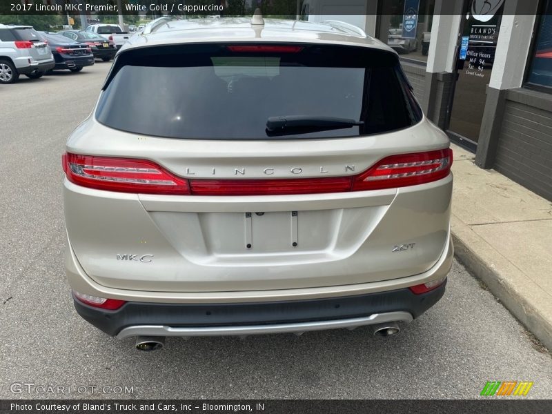 White Gold / Cappuccino 2017 Lincoln MKC Premier