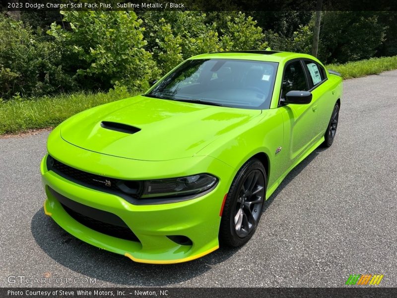 Sublime Metallic / Black 2023 Dodge Charger Scat Pack Plus