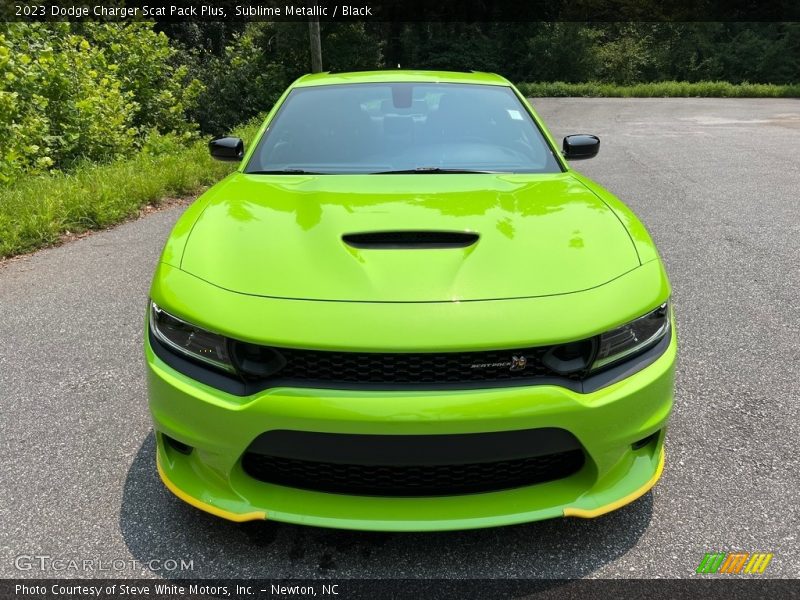 Sublime Metallic / Black 2023 Dodge Charger Scat Pack Plus