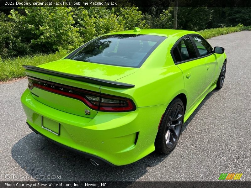 Sublime Metallic / Black 2023 Dodge Charger Scat Pack Plus