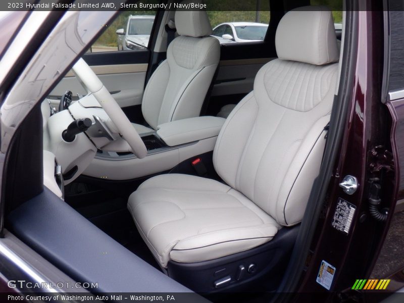 Front Seat of 2023 Palisade Limited AWD