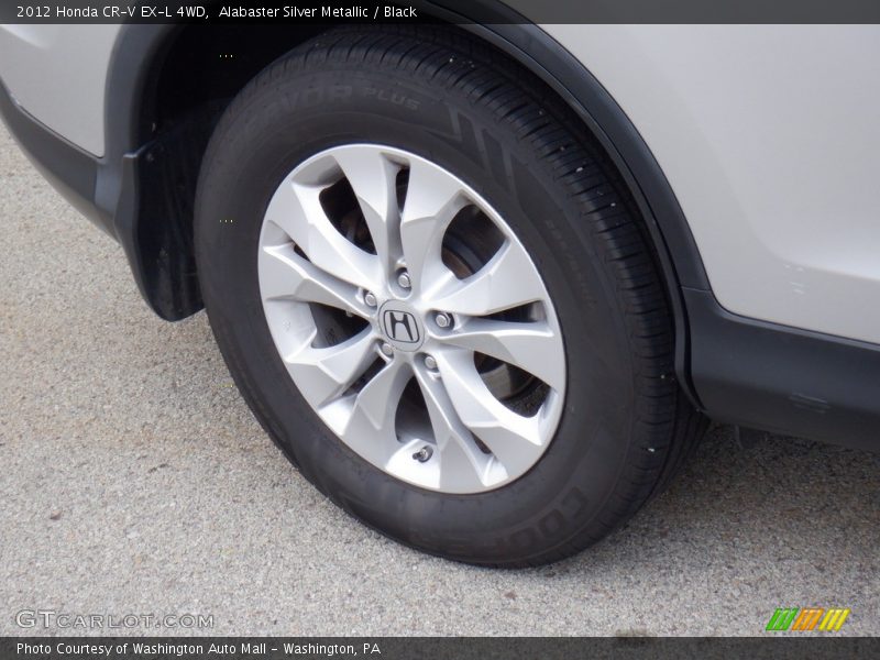 Alabaster Silver Metallic / Black 2012 Honda CR-V EX-L 4WD