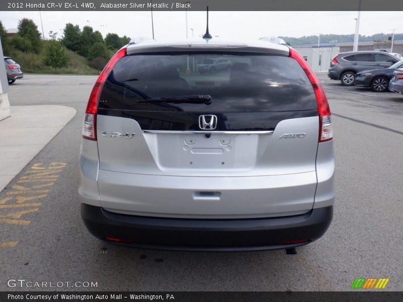 Alabaster Silver Metallic / Black 2012 Honda CR-V EX-L 4WD