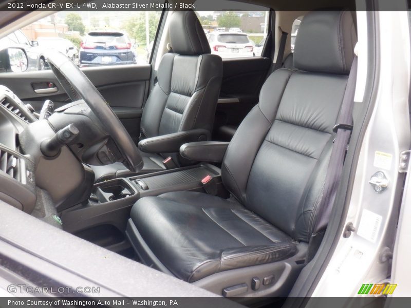 Alabaster Silver Metallic / Black 2012 Honda CR-V EX-L 4WD