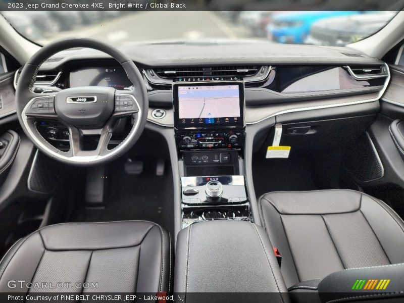 Bright White / Global Black 2023 Jeep Grand Cherokee 4XE