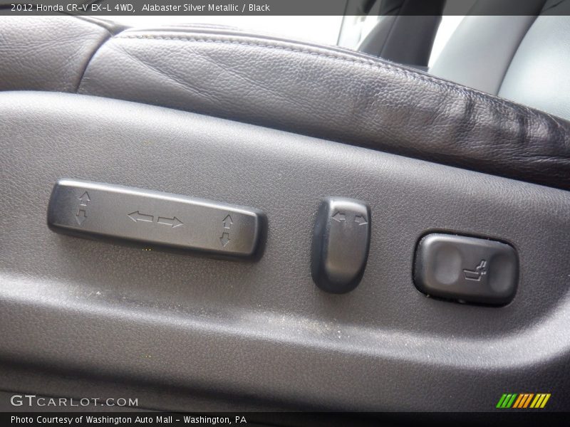 Alabaster Silver Metallic / Black 2012 Honda CR-V EX-L 4WD