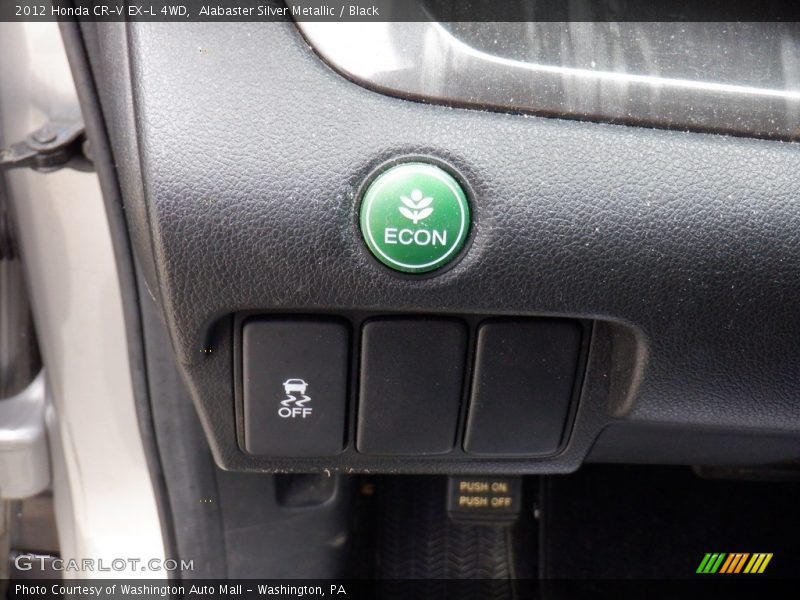 Alabaster Silver Metallic / Black 2012 Honda CR-V EX-L 4WD