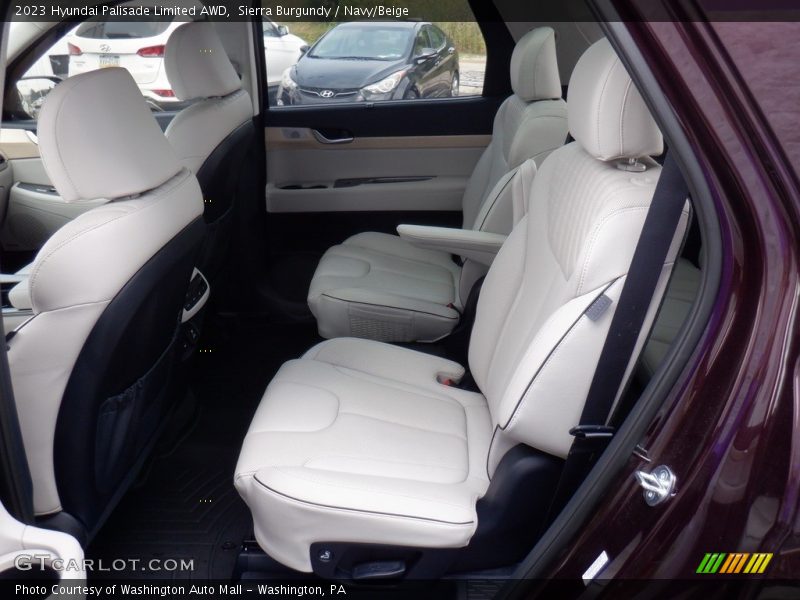 Sierra Burgundy / Navy/Beige 2023 Hyundai Palisade Limited AWD