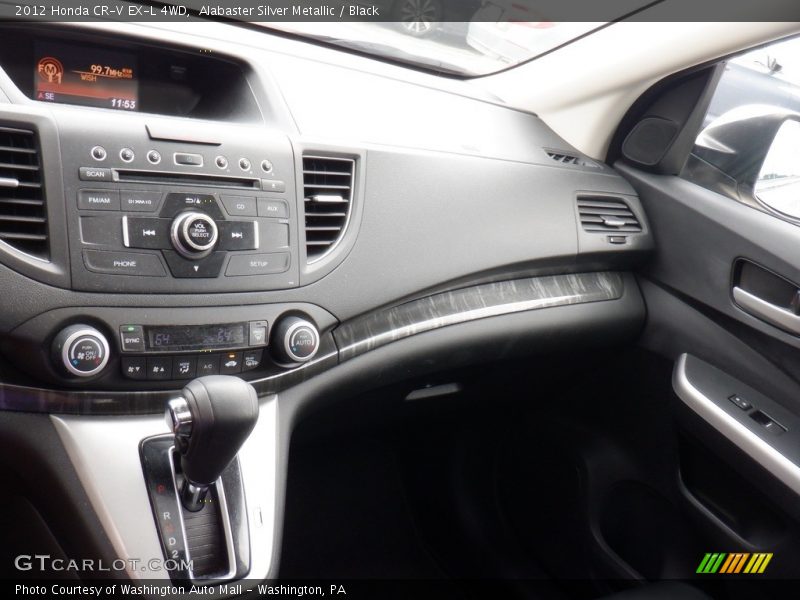Alabaster Silver Metallic / Black 2012 Honda CR-V EX-L 4WD