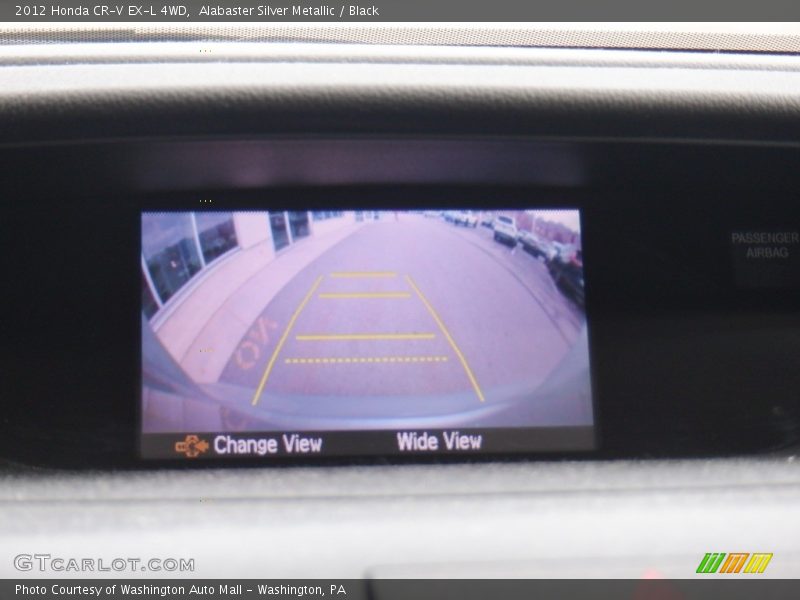 Alabaster Silver Metallic / Black 2012 Honda CR-V EX-L 4WD