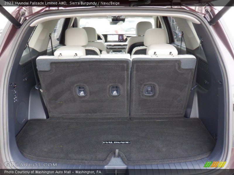 Sierra Burgundy / Navy/Beige 2023 Hyundai Palisade Limited AWD