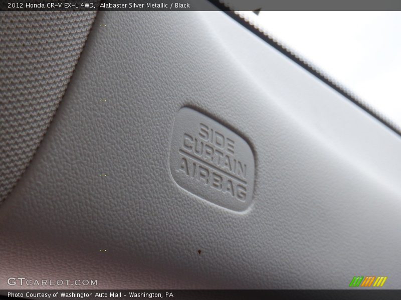 Alabaster Silver Metallic / Black 2012 Honda CR-V EX-L 4WD