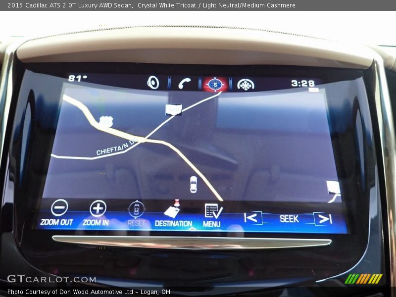 Navigation of 2015 ATS 2.0T Luxury AWD Sedan