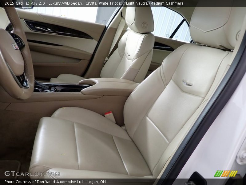 Front Seat of 2015 ATS 2.0T Luxury AWD Sedan