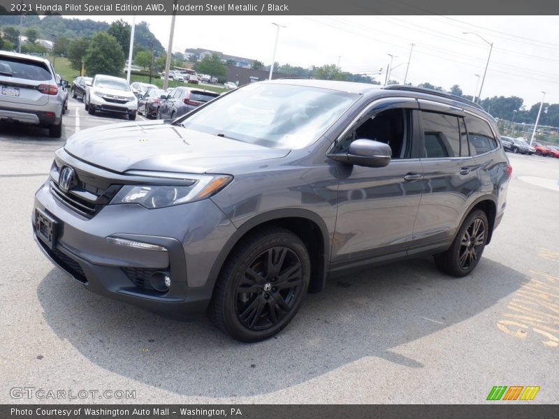 Modern Steel Metallic / Black 2021 Honda Pilot Special Edition AWD