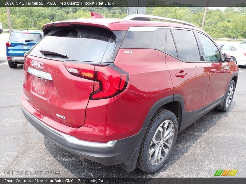 Red Quartz Tintcoat / Jet Black 2020 GMC Terrain SLT AWD