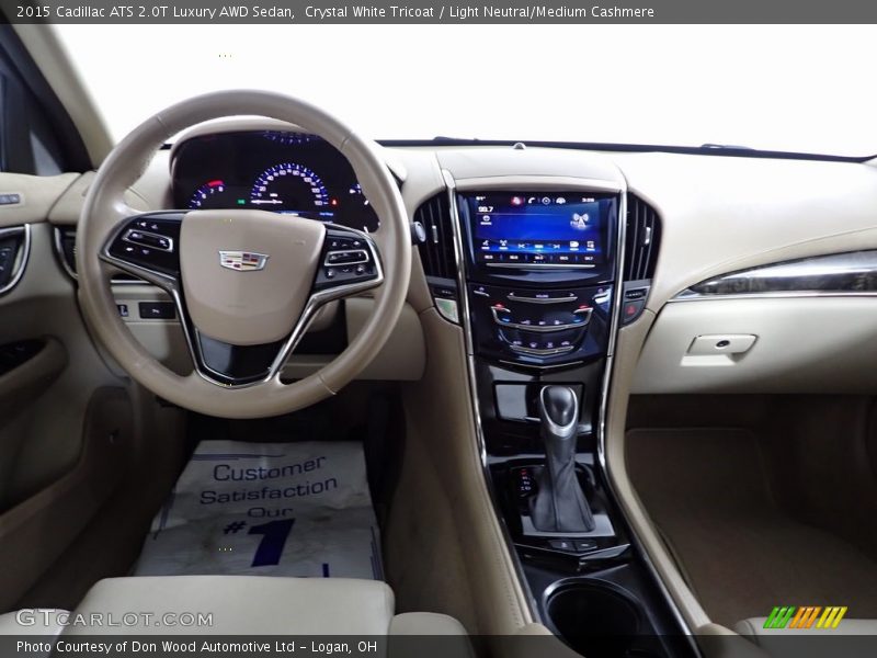 Dashboard of 2015 ATS 2.0T Luxury AWD Sedan