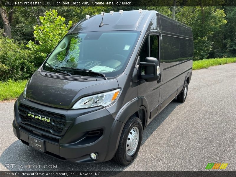 Granite Metallic / Black 2023 Ram ProMaster 2500 High Roof Cargo Van