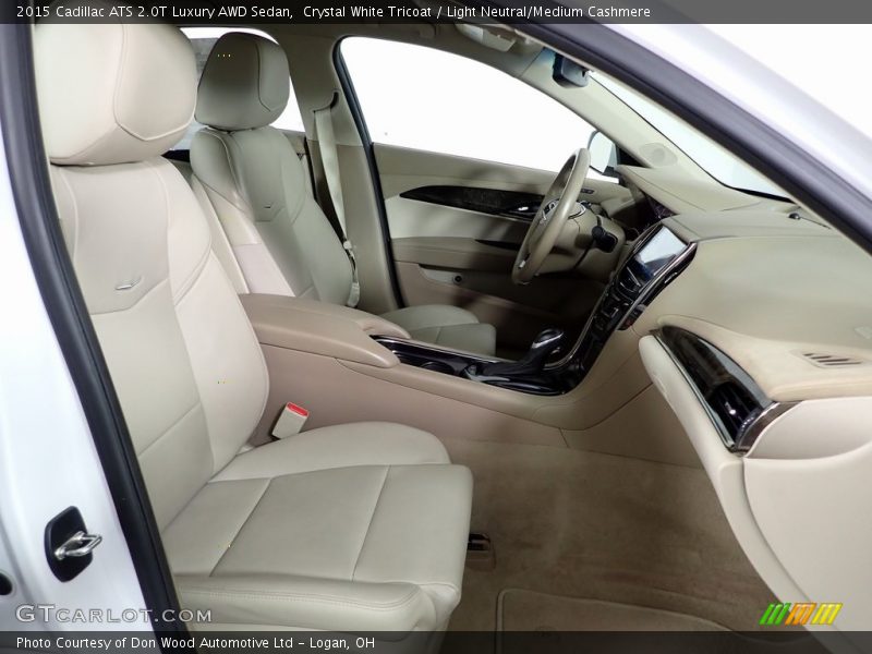 Front Seat of 2015 ATS 2.0T Luxury AWD Sedan