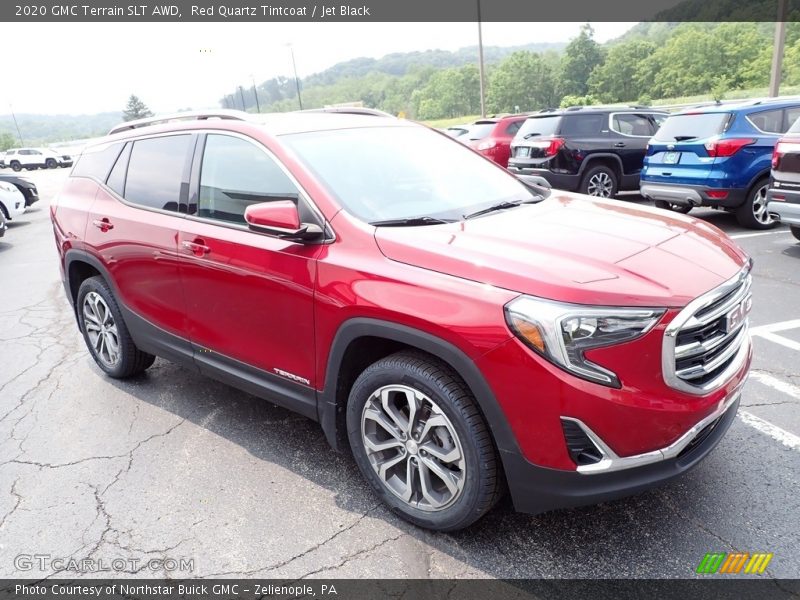 Red Quartz Tintcoat / Jet Black 2020 GMC Terrain SLT AWD