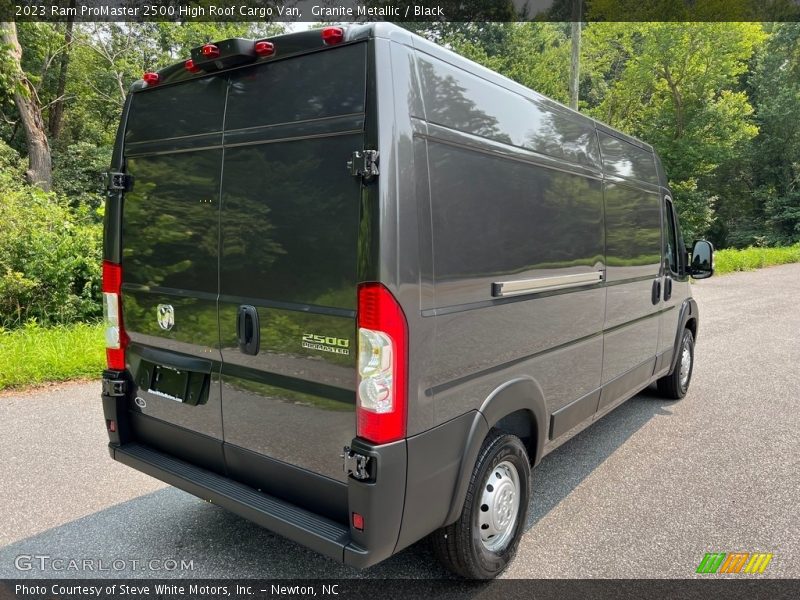 Granite Metallic / Black 2023 Ram ProMaster 2500 High Roof Cargo Van