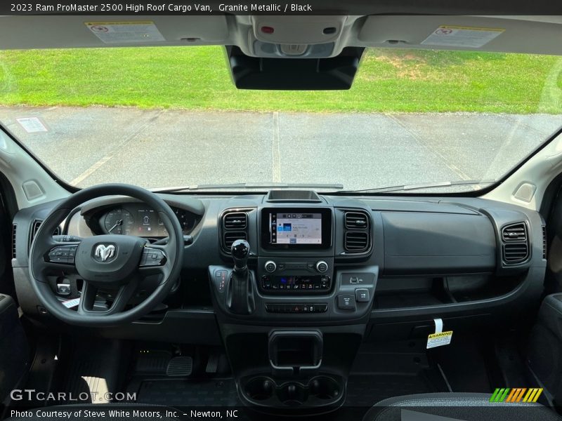Dashboard of 2023 ProMaster 2500 High Roof Cargo Van