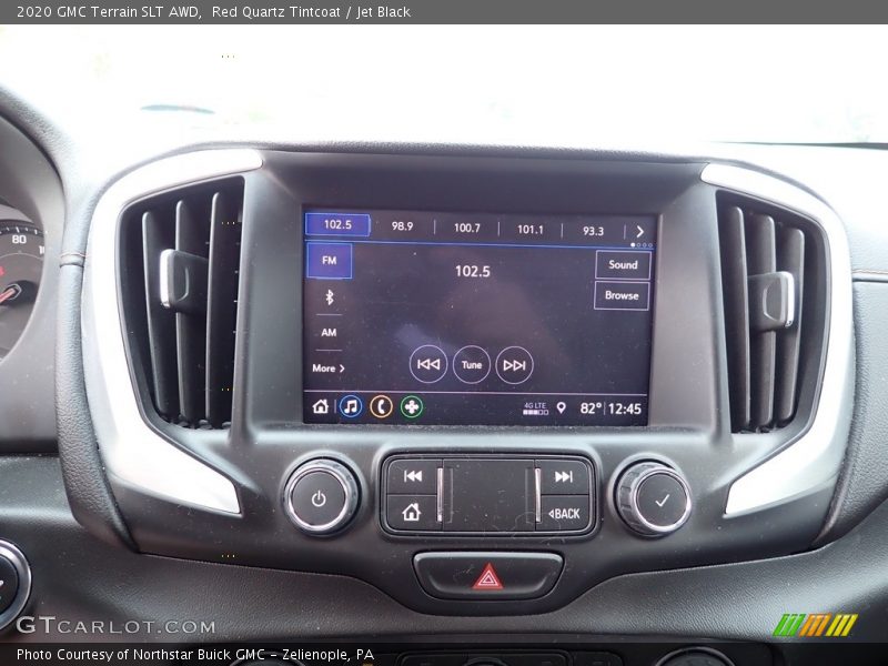 Red Quartz Tintcoat / Jet Black 2020 GMC Terrain SLT AWD