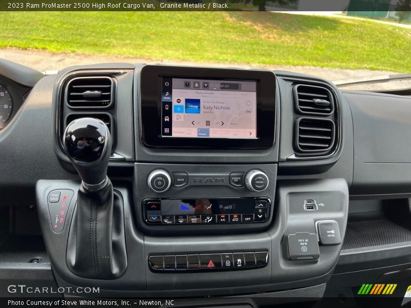 Controls of 2023 ProMaster 2500 High Roof Cargo Van