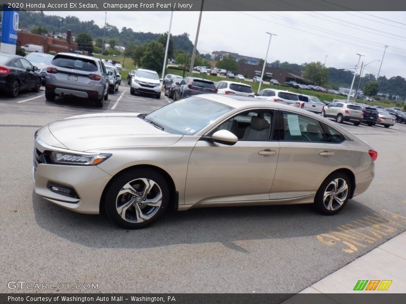 Champagne Frost Pearl / Ivory 2020 Honda Accord EX Sedan