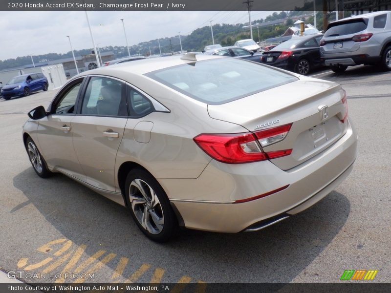 Champagne Frost Pearl / Ivory 2020 Honda Accord EX Sedan