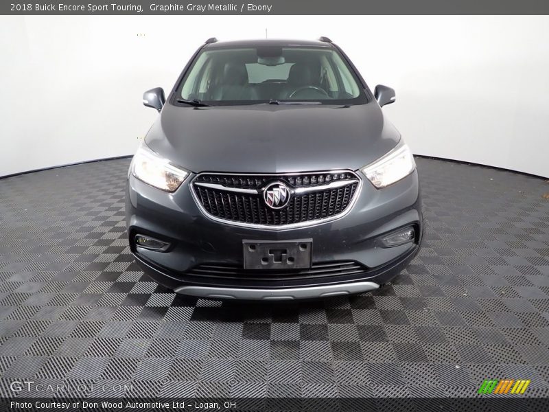 Graphite Gray Metallic / Ebony 2018 Buick Encore Sport Touring