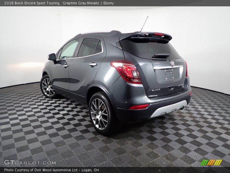 Graphite Gray Metallic / Ebony 2018 Buick Encore Sport Touring