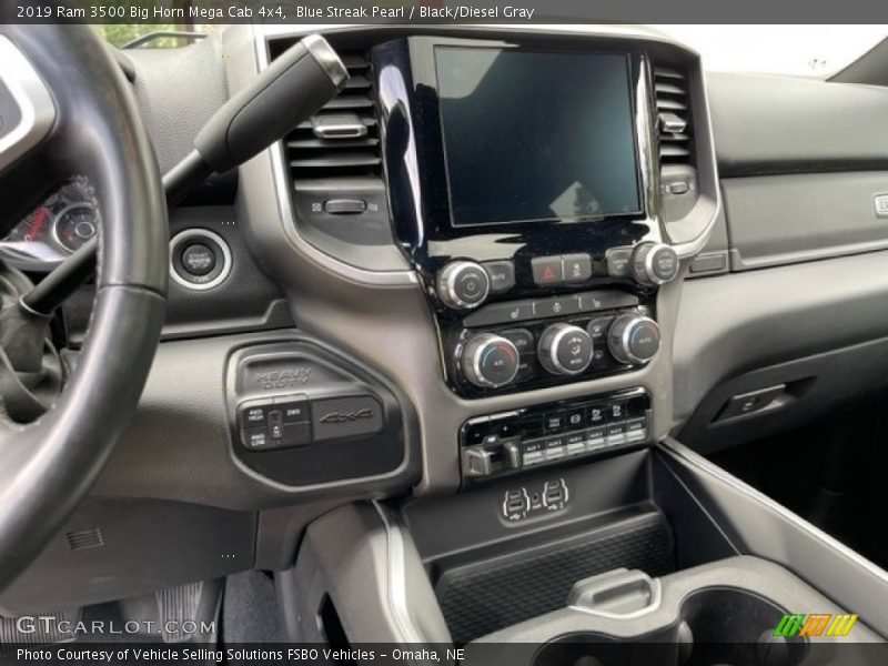 Controls of 2019 3500 Big Horn Mega Cab 4x4