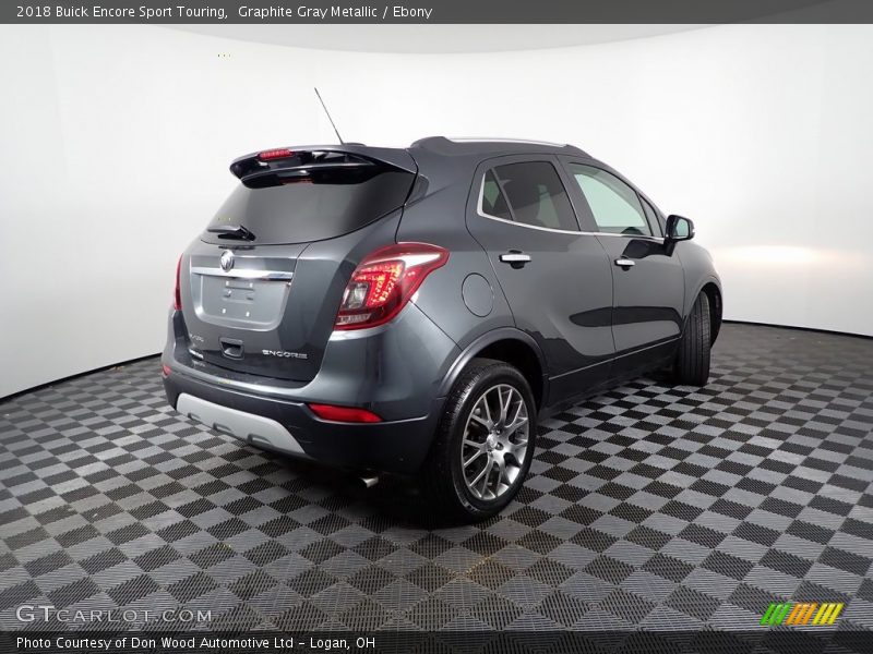 Graphite Gray Metallic / Ebony 2018 Buick Encore Sport Touring