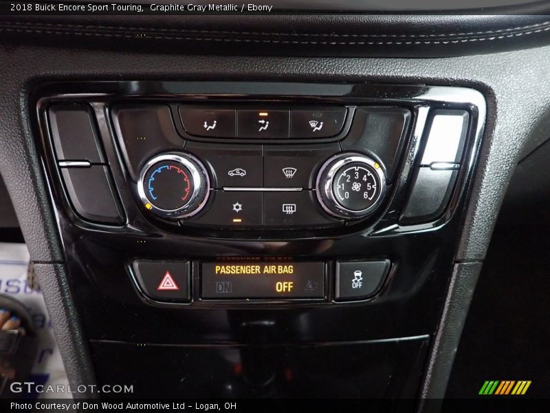 Graphite Gray Metallic / Ebony 2018 Buick Encore Sport Touring