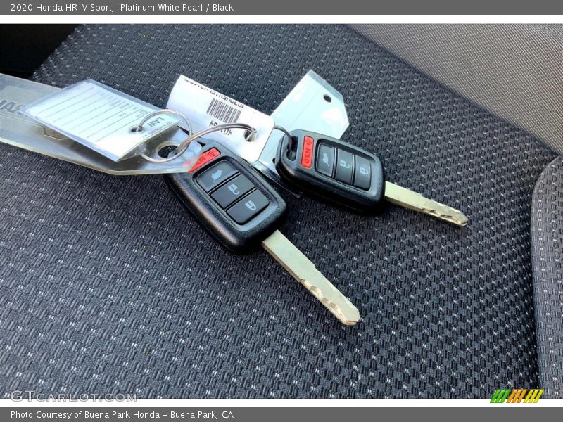 Keys of 2020 HR-V Sport