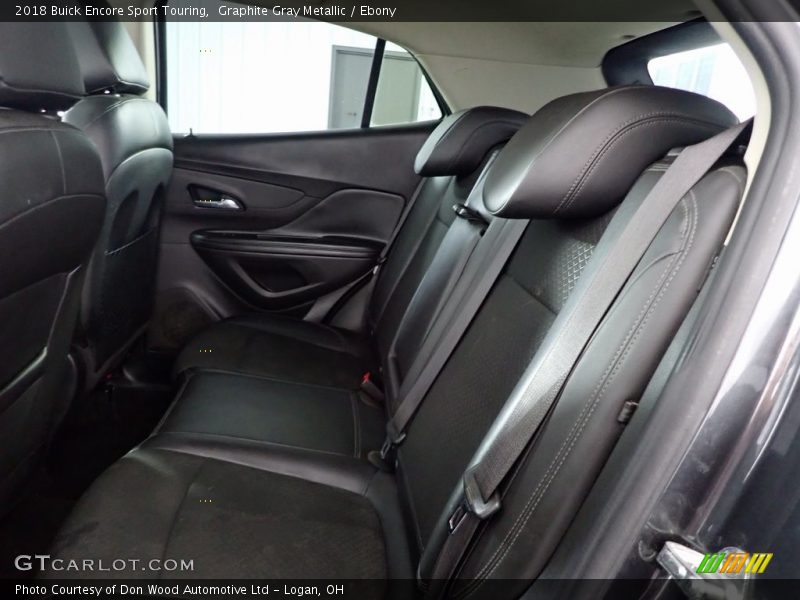 Graphite Gray Metallic / Ebony 2018 Buick Encore Sport Touring